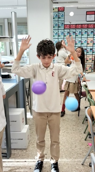 GLOBO DE CO2 VERSUS GLOBO DE AIRE