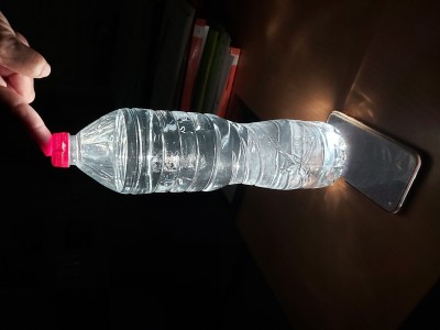 La gota d'aigua fa llum