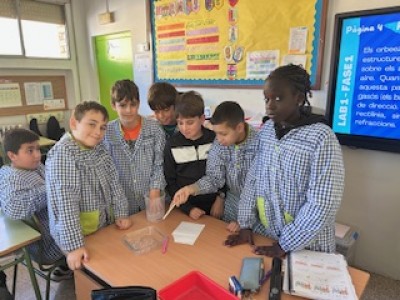 Refracció entre orbeez